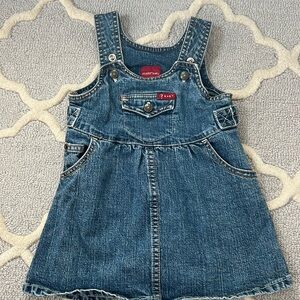 Guess, baby dress overall size 12m